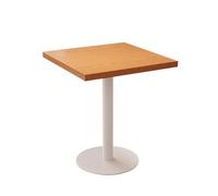 Square Dining Table for Restaurant Round Wooden Kitchen Table SpaceSaving Coffee Table Modern Accent Table for Small Spaces Ideal for Dining & Leisure
