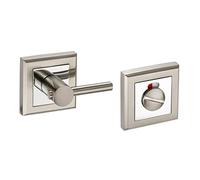 Square Disabled Toilet Door Lockwith Turn, Release & Indicator