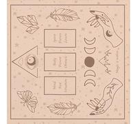 Square Divine Tapestry Reading Card Astrology Table Cloth Tarot Table Cloth Table Cloth Magic Equipment Altar Tarot Card Cloth