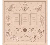 Square Divine Tapestry Reading Card Astrology Table Cloth Tarot Table Cloth Table Cloth Magic Equipment Altar Tarot Card Cloth