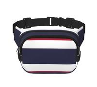 Square Double Layer Waist Bag for Women Men, Thailand Flag Print Light Crossbody Fanny Pack, for Running Hiking