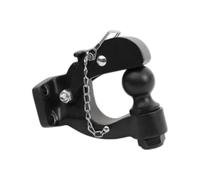 SQUARE DRAW BAR Fit For Great Wall Tank 300 Trailer Hitch Off-road Anti-collision Rear Bumper Tiger Head Hook Trailer Ball Hook Trailer Hitch(Black 1 set)