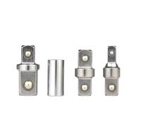 Square Drive Adapters for Electric Wrench Use, 1/2 inch, 1/4 inch, and 3/8 inch Sizes, Robust Construction for Demanding Work Environments