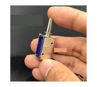 Square Electromagnet DC 6V-12V 9V Suction Spring Push Pull Type 5mm Stroke Solenoid Magnets ICXLPMC