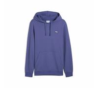 Square Embroidered Logo Hoodie Crystal Blue