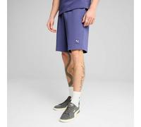 Square Embroidered Logo Shorts Crystal Blue