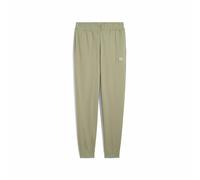 Square Embroidered Logo Trousers Green