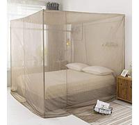Square EMF Blocking Canopy - High Radiation Shield for Bed WiFi Protection Anti-Mosquito Insulation 86.6" x 86.6" - Sleep Peacefully & Healthily