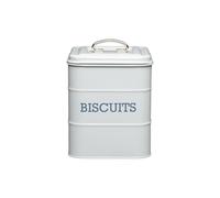 Living Nostalgia French Grey Biscuit Tin