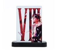 Square Enix ONE-Touch Edge FINAL FANTASY VIII Squall Magnetic Trading Card Holder with Display Stand, UV Protection, Fits Standard Cards up to 35pt