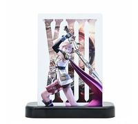 Square Enix ONE-Touch Edge FINAL FANTASY XIII Lightning Magnetic Trading Card Holder with Display Stand, UV Protection, Fits Standard Cards up to 35pt
