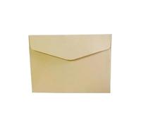 Square Envelope 10-100 Pcs Classical White Kraft Blank Mini Paper Window Envelopes Wedding Invitation Envelope for Card Making(Kraft-10pcs)