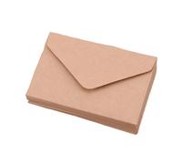 Square Envelope 10-100 Pcs Classical White Kraft Blank Mini Paper Window Envelopes Wedding Invitation Envelope for Card Making(Kraft-20pcs)