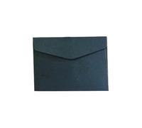 Square Envelope 10-100 Pcs Classical White Kraft Blank Mini Paper Window Envelopes Wedding Invitation Envelope for Card Making(Black-10pcs)