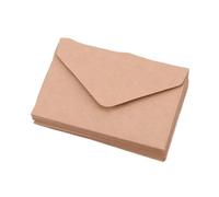 Square Envelope 20PCS 22x11cm Blank Mini Paper Window Envelopes Classical White Black Kraft Wedding Invitation Envelope for Card Making(Dark Yellow)