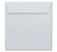 Square Envelopes 150 x 150 mm - Bright White - Pack of 25 - Super White - 100 g/m² - 15 x 15 cm - for Very Special Occasions - Self-Adhesive