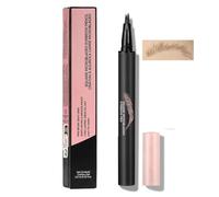 Square Eyebrow Pen - Fine Square Tip For Natural Hair-Like Strokes, Quick-Drying, Smudge-Proof, Long-Lasting & Easy To Use, 0.6ml Net Content In Black Cylindrical Barrel With Sleek Packaging.