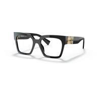 Miu Miu MU 04UV 1AB1O1 Woman Optical frames Acetate Black Squared Normal