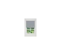 Square Eyelet Edge Roller Blind (165cm Drop) 130cm Light Grey