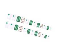 Square Fake Nails Patrick's Day Press On Nails Artificial Nails False Nails Glues On Nails Designs French Nails Tips