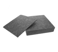 Square Felt Bulletin Board Wall Tiles 8pcs for Home and Kitchen | Easy Pinning, Display Notices and Photos, Ample Space, Replace Items, Office School Use