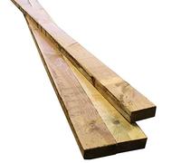 Square Fencing Rail 3.6m Strong Timber Fence Rail 87mm x 38mm Equestrian Farm Fence (6 Rails)