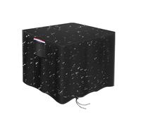 Square Fire Pit - Table Waterproof Windproof,Sturdy Handle Design Leak-Proof Protection for Backyard Garden Balcony Small Patio