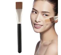 Square Flat Cosmetic Brushes - Face Makeup Brushes, Soft Bristles | Foundation Brush, Concealer Blending Brush, Mask Cream Applicator, Beauty Tool for App