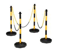 Square Folding Barrier Post Car Park Post Bollard Parking Lot Metal Signal Pole