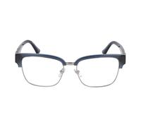 Square Frame Acetate and Metal Glasses - unisex - Versace - Glasses - Blue - 55 MM - Accessories 55 MM