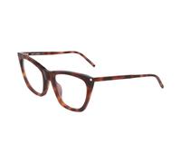 Square Frame Eyeglasses - unisex - Saint Laurent - Glasses - Brown - 55 MM - Accessories 55 MM