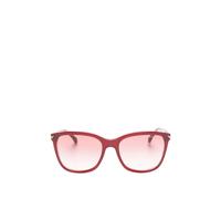 Square-frame Sunglasses - female - Emporio Armani - Sunglasses - Red - ONE SIZE - Accessories ONE SIZE