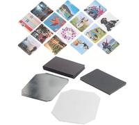 Square Fridge Magnet Consumables for Button Making, Bulk Sets for DIY Craft Projects and Custom Promotional Items