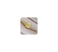 Square Geometric Ring - Modern Minimalist Elegance for Women & Men, Unique Cubic Design Jewelry, Stainless Steel or Gold-Plated Statement Ring for Everyday Wear