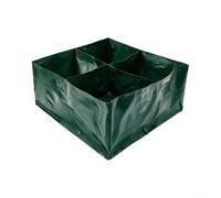 Square Grow Bag 60x60cm Nonwoven Fabric Drainage(2X2(4 Grids))