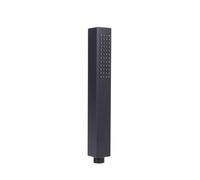 Square Handheld Shower Head Single Function Universal Water-Saving Sprinkler High Pressure Shower Sprayer(Black)