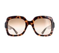 Gucci Square Womens Havana Brown Gradient GG1337S - One Size