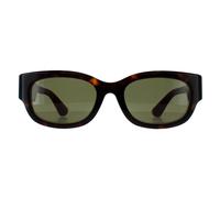 Square Havana with Green and Red Green GG1667SK Gucci Brown One Size