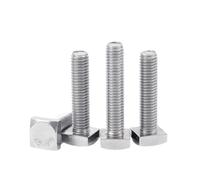 Square head T-bolts Track Bolts 304 Stainless Steel Square Head Screws Bolts GB35 M5-M10(M5(10Pcs),35mm)