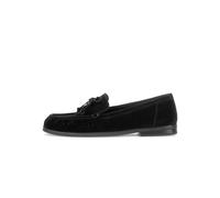 Square Heel Loafers for Women Gabor Samtchevreau Noir 44
