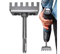 Square Hole Cutter - Drywall Oscillating Saw | Chisel Head Punch, Wall Socket Cutting Oscillating Tool, Stainless Steel Square Hole Puncher for May Renovation