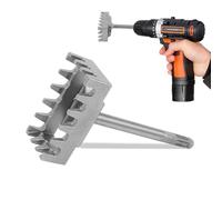 Square Hole Cutter for Electrical Box, Manganese Steel Rectangle Slot Cutter for Square Drive, Fast Wall Square Hole Puncher for Electric Hammer (1)