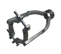 Square Hole Drill Adapter Hand Drill Fixed Bracket Metal Mortising Jig for Accurate For Edge Drilling on Boards and Round Surfaces Woodworking Tool Accessory