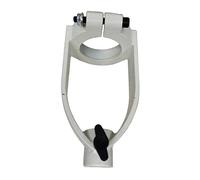 Square Hole Drill Fixed Bracket for Drill Machine Woodworking Bench Mortiser White