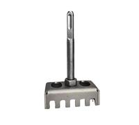 Square Hole Punch for Electrical Box, Drywall Cutter for Outlet Slots, Electric Box Cutter for Concrete Brick Cement Walls, Oscillating Tool Attachment for Square Cutouts (B)