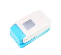 Square Hole Punch | Multifunctional Ergonomic Heavy Duty - Scrapbook Craft Stamp Hole Punch - for Cardboard Scrapbook Postage Envelope Labels Wrapping Card Making Crafting