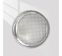 Square Hole Sieve, 304 Stainless Steel Sand And Gravel Sieve, Iron Chrome Plated Frame Square Hole 2.36-90mm, Diameter 30cm Stone Sieve 1pc(16mm)