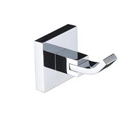 Bristan Square Wall Mounted Robe Hook | Chrome | Metal | 48mm x 48mm x 65mm