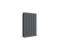 Square Horizontal Double Panel Radiator - 600mm x 412mm - 1449 BTU - Anthracite
