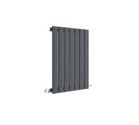 Square Horizontal Single Panel Radiator - 600mm x 412mm - 952 BTU - Anthracite